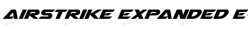 Airstrike Expanded E字体转换